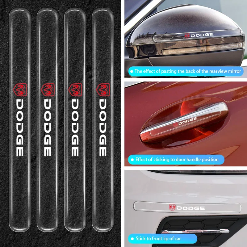 Car Door Handle Scratch Protective Transparent Anti-collision Protection Strip for Dodge Ram Caliber Journey Durango Charger
Car Door Handle Scratch Protective Transparent Anti-collision Protection Strip for Dodge Ram Caliber Journey Durango Charger