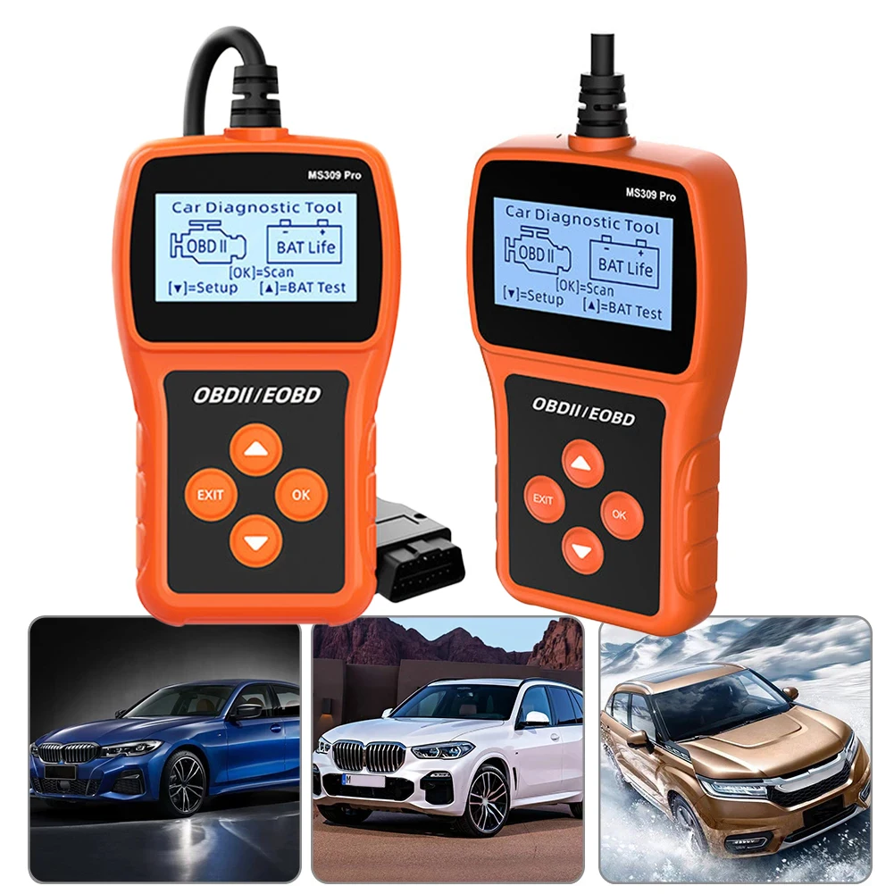 New launch MS309PRO OBD2 Scanner Automotive Diagnostic Tool OBDII Code Reader Fault Code Read OBD Scan DIY Code Reader
New launch MS309PRO OBD2 Scanner Automotive Diagnostic Tool OBDII Code Reader Fault Code Read OBD Scan DIY Code Reader