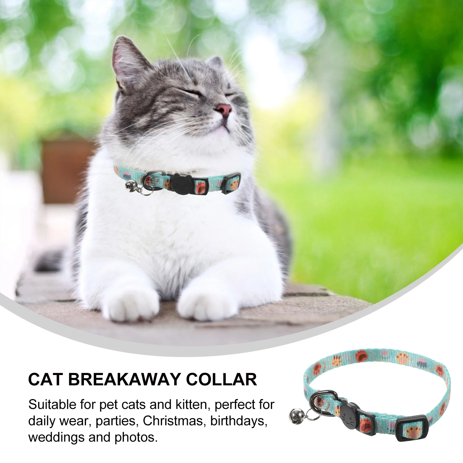 2Pcs Printing Cat Collar Small Dog Collar Cartoon Cat Collar Pet Neckwear Cat Neck Decors
2Pcs Printing Cat Collar Small Dog Collar Cartoon Cat Collar Pet Neckwear Cat Neck Decors