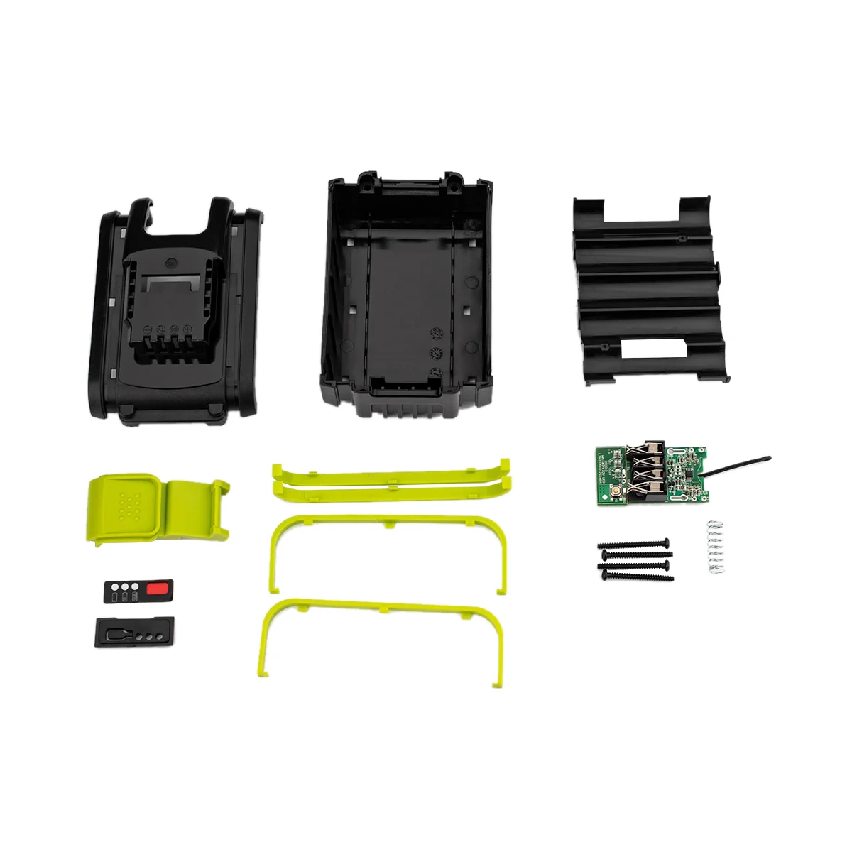 Battery Plastic Case+Protective Board for Worx 10-Core 20V Lithium Battery Kit with Battery Display
Battery Plastic Case+Protective Board for Worx 10-Core 20V Lithium Battery Kit with Battery Display