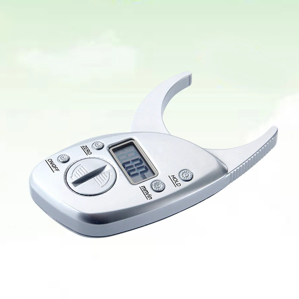 Fitness Body Fat Caliper Clip Fat Measuring Tool with Clear LCD Display Skin Fold Analyzer Professional adipometer
Fitness Body Fat Caliper Clip Fat Measuring Tool with Clear LCD Display Skin Fold Analyzer Professional adipometer