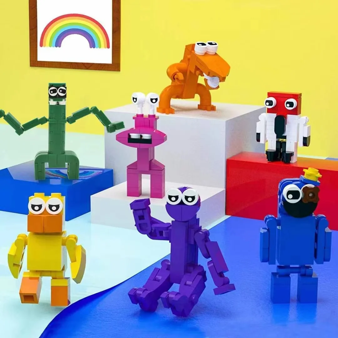 7pcs/set Rainbow Friends Building Blocks Toys Blue Pink Orange Cartoon Anime Game Character Bricks Christmas Gifts For Kids
7pcs/set Rainbow Friends Building Blocks Toys Blue Pink Orange Cartoon Anime Game Character Bricks Christmas Gifts For Kids