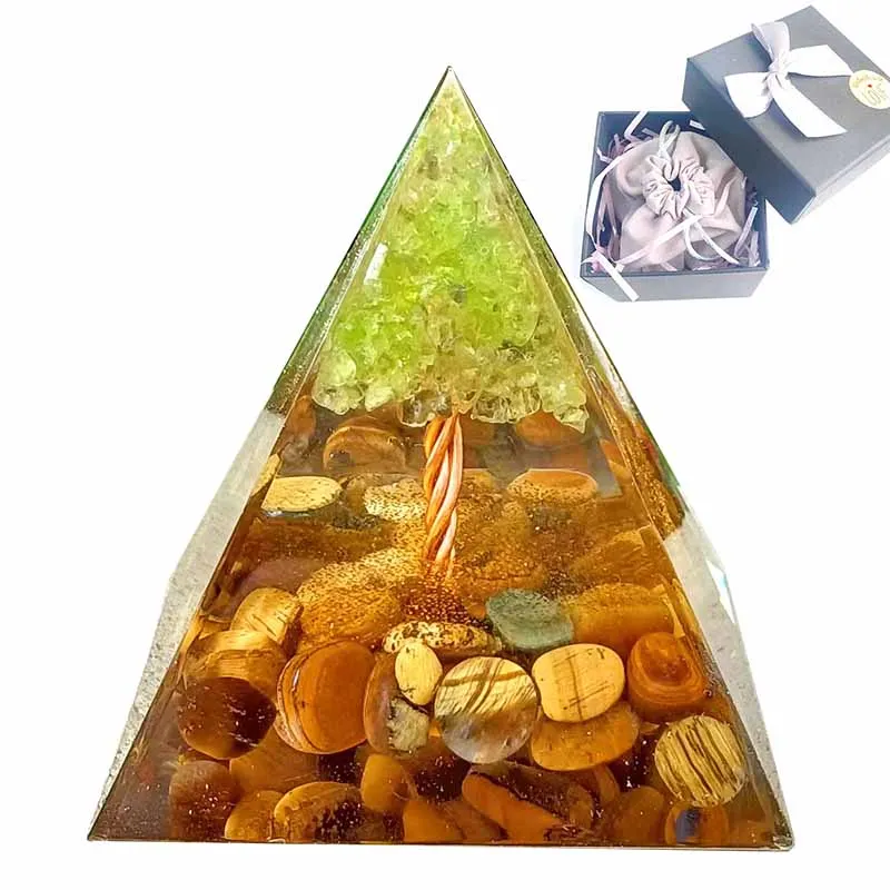 5cm Orgonite Tree Of Life Pyramid Orgone Energy Tiger Eye Gravel Healing Jewelry
5cm Orgonite Tree Of Life Pyramid Orgone Energy Tiger Eye Gravel Healing Jewelry