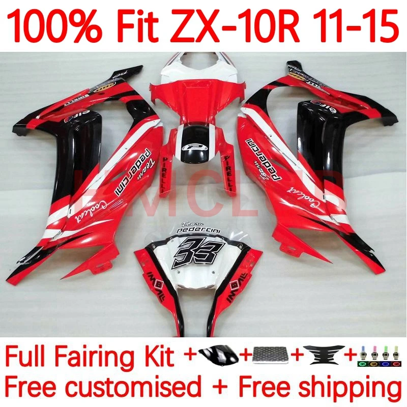 Injection Body For KAWASAKI NINJA ZX 10R 1000CC ZX10R 2011 2012 2013 2014 2015 ZX-10R 11 12 13 14 15 Fairing 24No.45 glossy red
Injection Body For KAWASAKI NINJA ZX 10R 1000CC ZX10R 2011 2012 2013 2014 2015 ZX-10R 11 12 13 14 15 Fairing 24No.45 glossy red