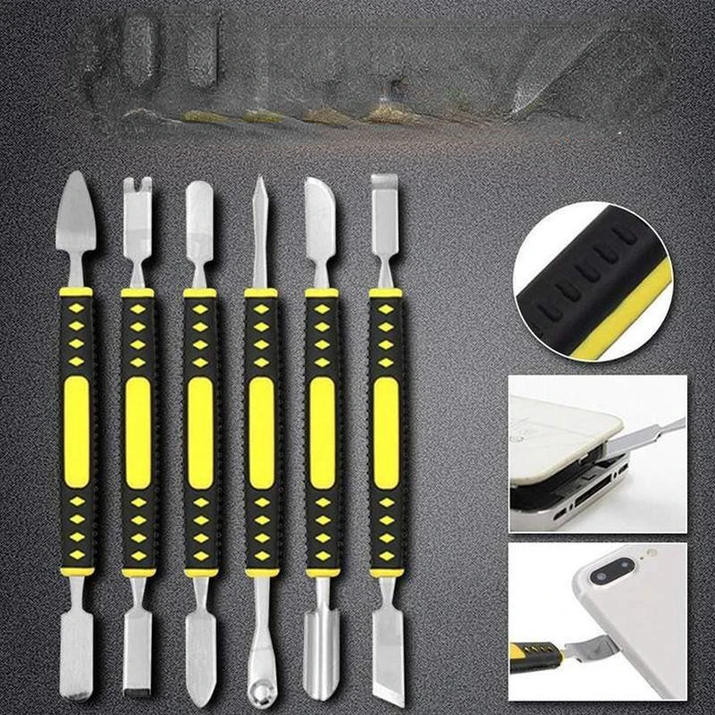 Metal Crowbar 6-Piece Set Boot Stick Mobile Phone Digital Mini Multi Home Appliance Disassemble Tool Electronic Repair Tools
Metal Crowbar 6-Piece Set Boot Stick Mobile Phone Digital Mini Multi Home Appliance Disassemble Tool Electronic Repair Tools