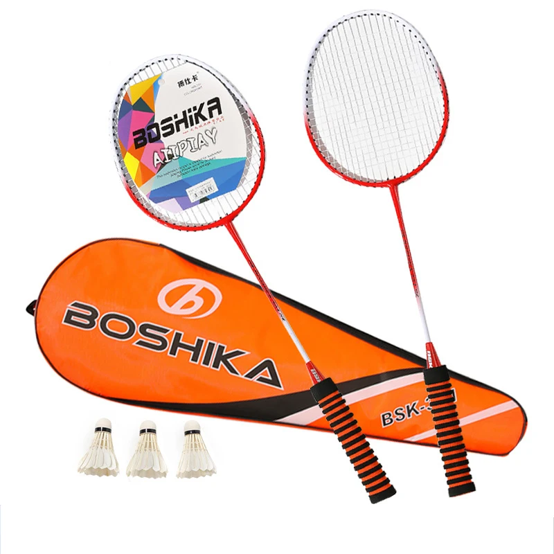 2pcs Professional Badminton Rackets Set Double Badminton Racquet Titanium Alloy Lightest Playing Badminton Whole -40
2pcs Professional Badminton Rackets Set Double Badminton Racquet Titanium Alloy Lightest Playing Badminton Whole -40