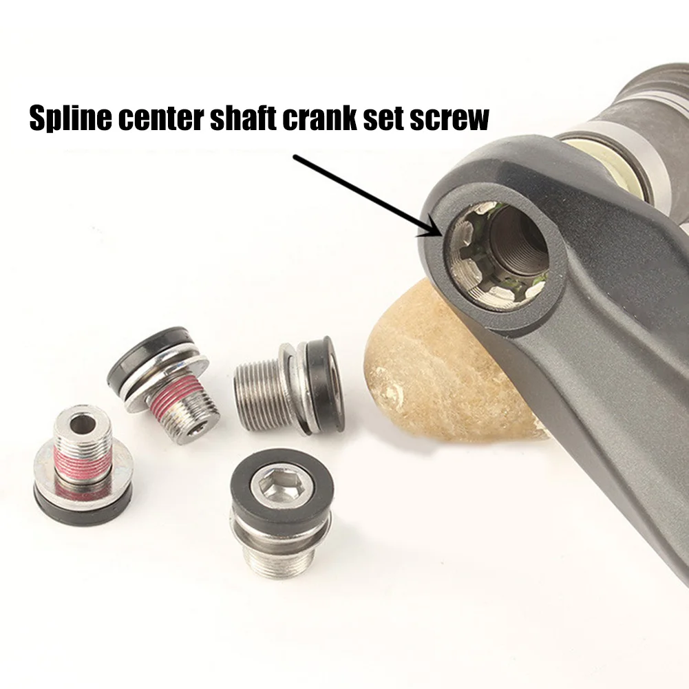 2pcs Bicycle Center Shaft Screw M12/M15 Crank Screw Bike Pline Axis Middle Bare Screws For FSA Or Cutting-edge Bottom Bracket
2pcs Bicycle Center Shaft Screw M12/M15 Crank Screw Bike Pline Axis Middle Bare Screws For FSA Or Cutting-edge Bottom Bracket