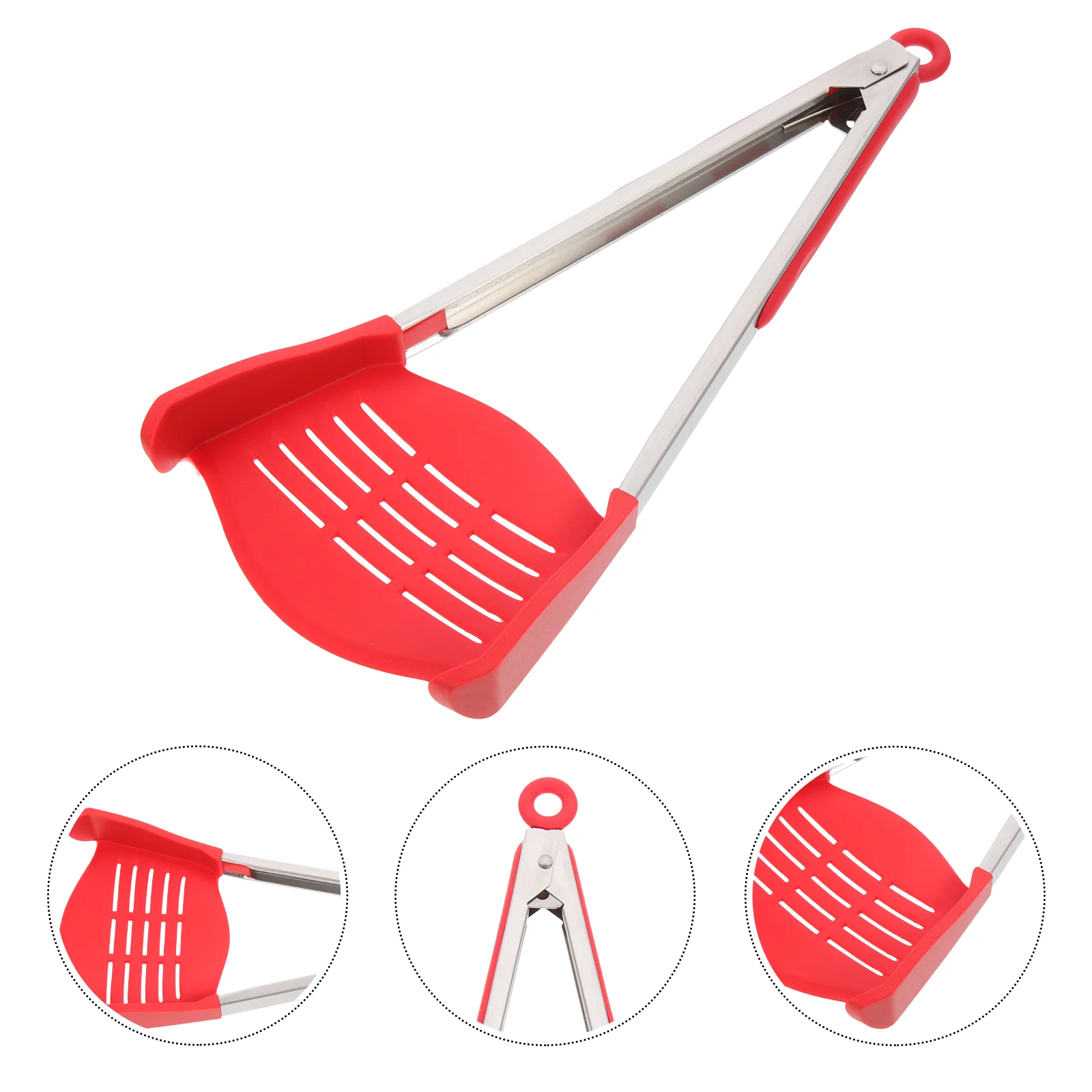 1Pc 2-in-1 Silicone Clip Multifunctional Clip Spatula Intelligent Food Clip for Kitchen BBQ
1Pc 2-in-1 Silicone Clip Multifunctional Clip Spatula Intelligent Food Clip for Kitchen BBQ