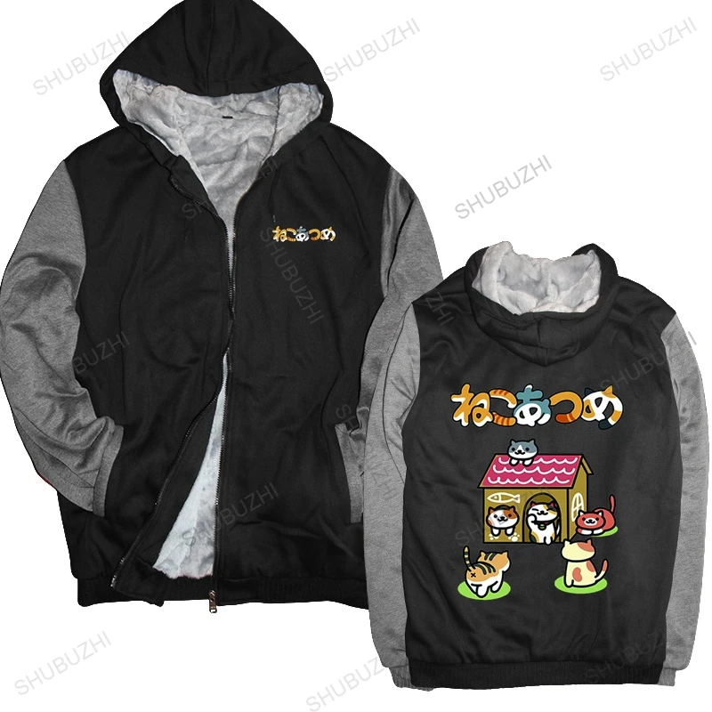 winter New shubuzhi Neko Atsume Anime Printing hooded with pullover Men thick hoody Oversized jacket Mens Casual hooded
winter New shubuzhi Neko Atsume Anime Printing hooded with pullover Men thick hoody Oversized jacket Mens Casual hooded