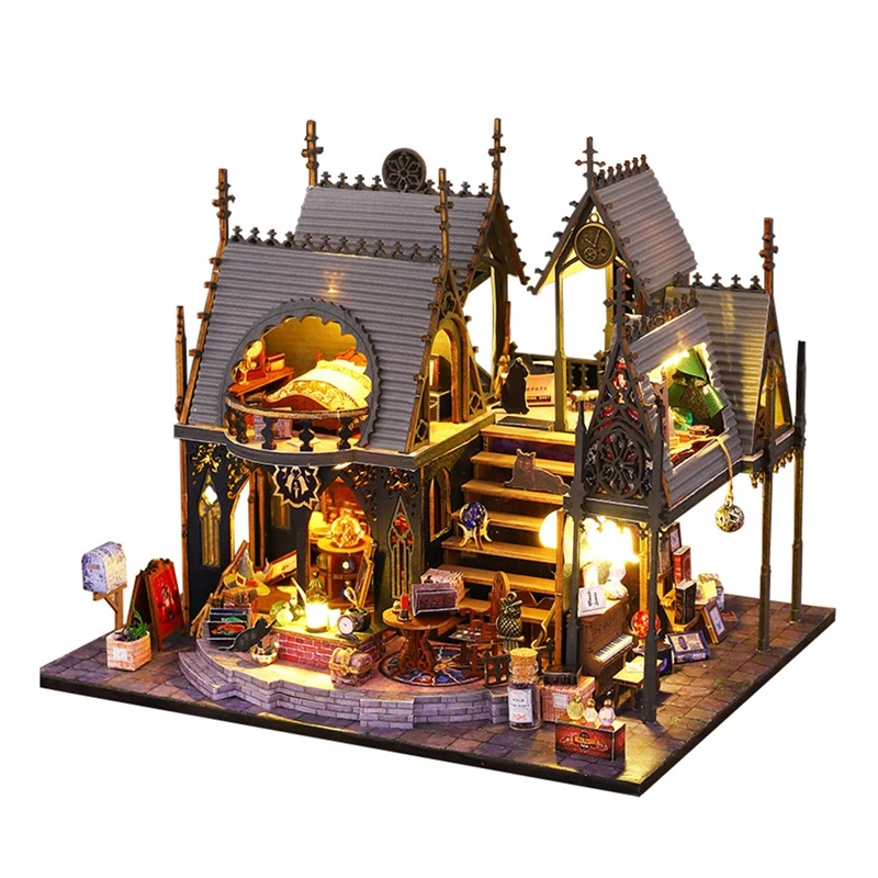 DIY Wooden Room Nook Kit For Bookshelf Decor, With Light DIY Model Kits For Adults
DIY Wooden Room Nook Kit For Bookshelf Decor, With Light DIY Model Kits For Adults