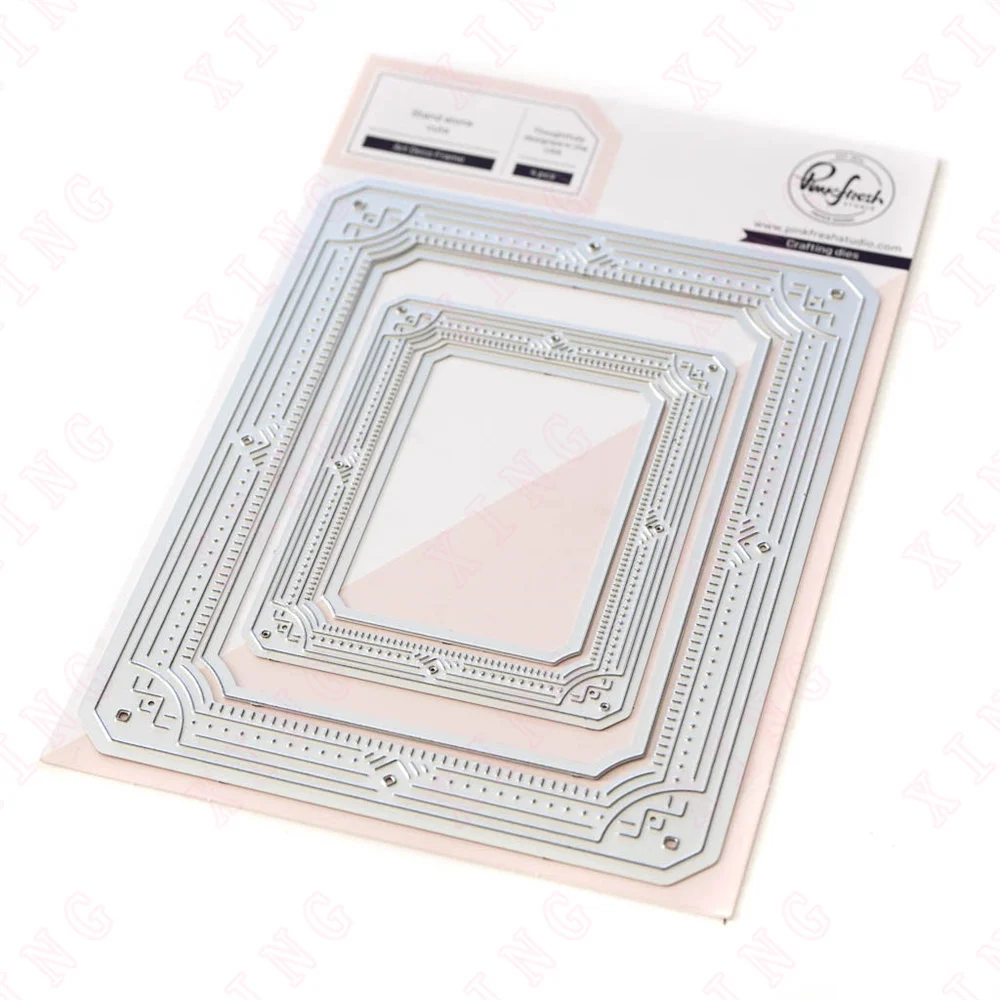 2023 Diy Greeting Card Handmade Craft Album Stencil Art Deco Frame Die New Metal Cutting Dies Scrapbook Diary Embossing Template
2023 Diy Greeting Card Handmade Craft Album Stencil Art Deco Frame Die New Metal Cutting Dies Scrapbook Diary Embossing Template
