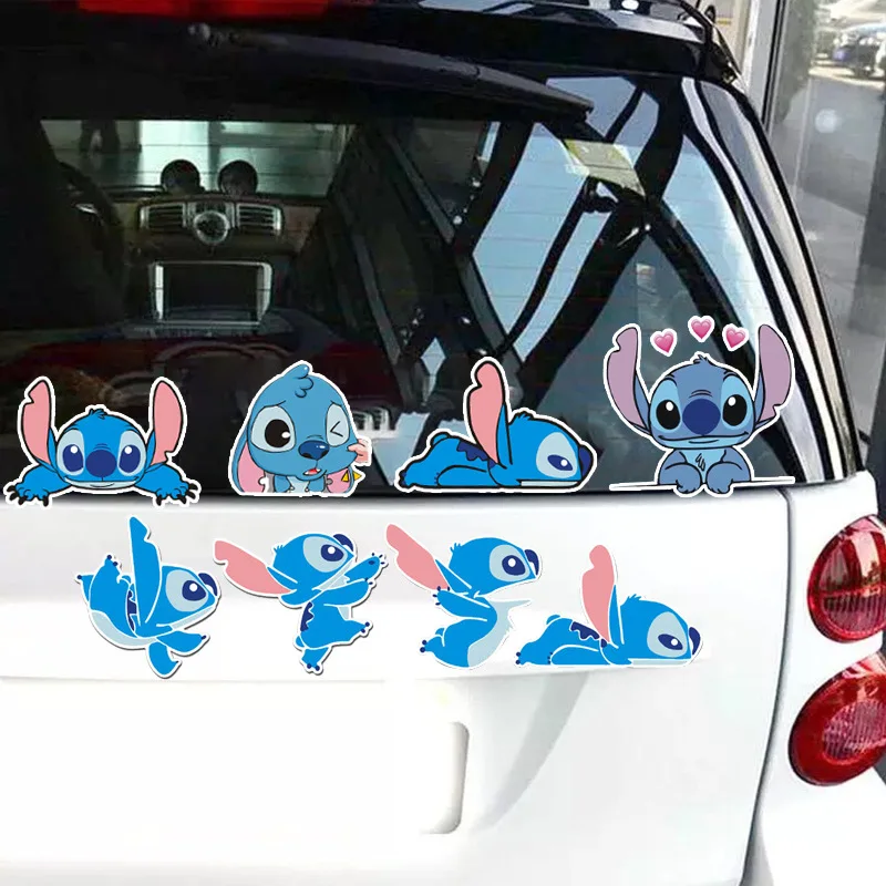 Funny Stitch Stickers Cartoon Car Cover Scratches Rear Window Decoration Stickers Trunk Room Decoration Anime Accessories Gift
Funny Stitch Stickers Cartoon Car Cover Scratches Rear Window Decoration Stickers Trunk Room Decoration Anime Accessories Gift