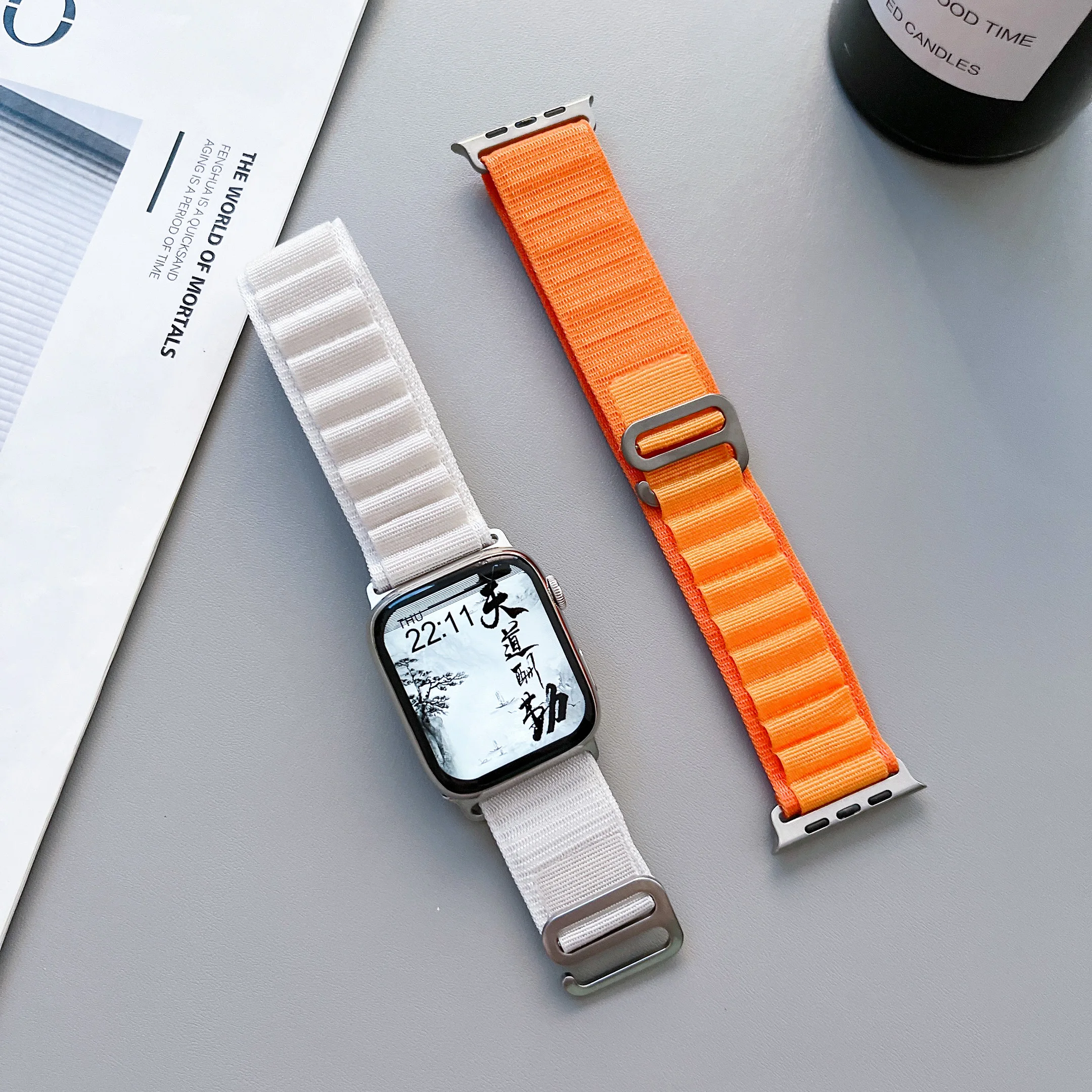 Watch band For iWatch 8 7 6 5 4 se Apple Ultra straps Nylon Comfort Replacement Wristband 40mm44mm45mm49mm
Watch band For iWatch 8 7 6 5 4 se Apple Ultra straps Nylon Comfort Replacement Wristband 40mm44mm45mm49mm