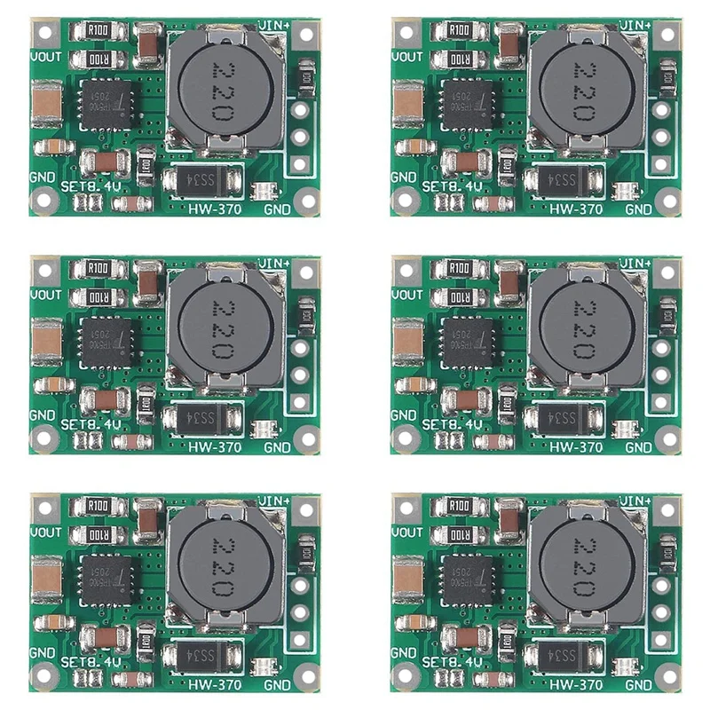 6Pcs TP5100 Charging Management Power Supply Module Board 4.2V 8.4V 2A Single Double Lithium Battery Charger Module
6Pcs TP5100 Charging Management Power Supply Module Board 4.2V 8.4V 2A Single Double Lithium Battery Charger Module