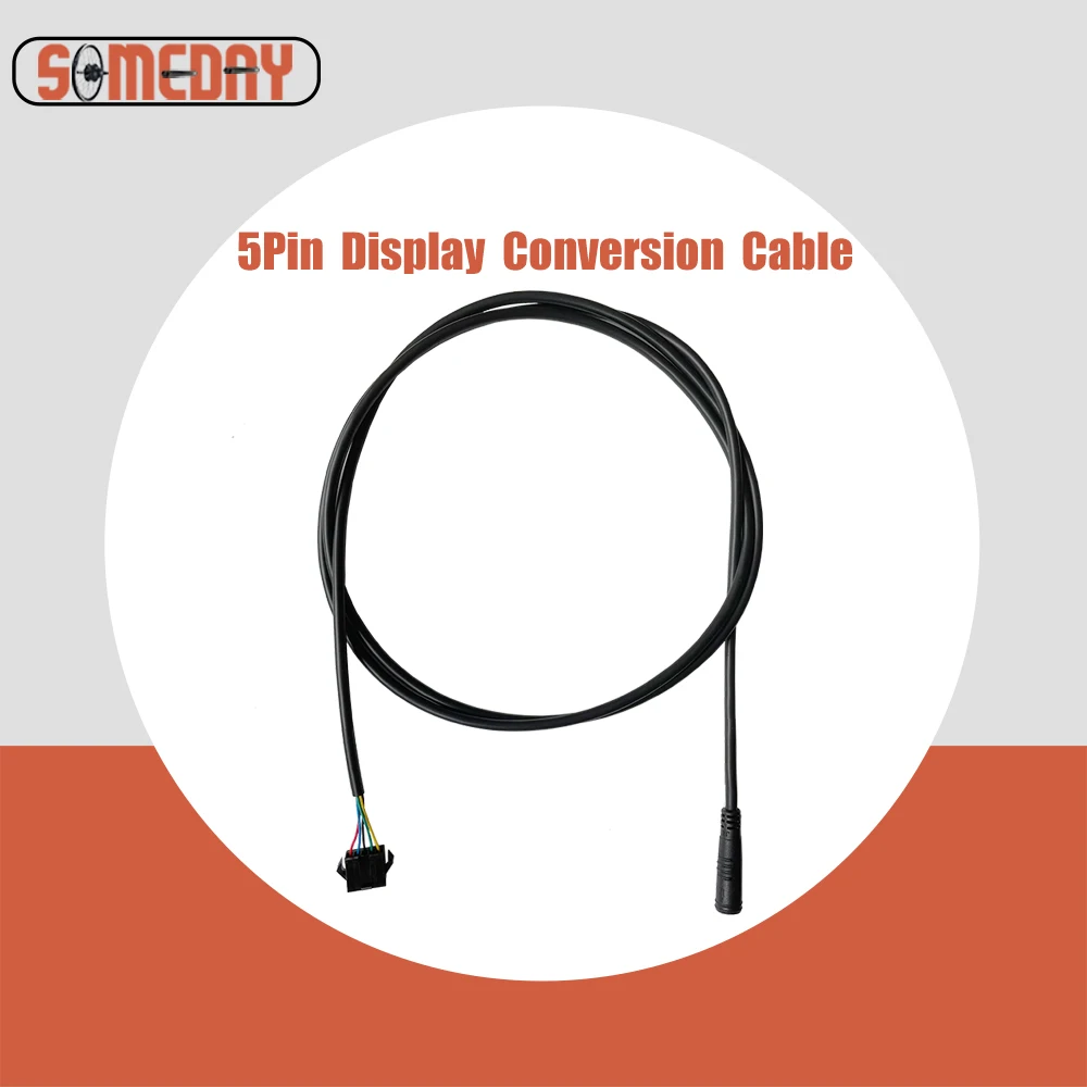 SOMEDAY Julet Cable Controller KT 5Pin Display Waterproof Conversion Cable For Electric Bicycle Conversion Kit
SOMEDAY Julet Cable Controller KT 5Pin Display Waterproof Conversion Cable For Electric Bicycle Conversion Kit