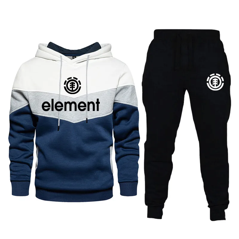 New ELEMENT Hoodies Men Set Fashion Brand Tracksuit Thick Sweatshirt + Pants Sportswear Suit Male Winter Hooded Outerwear Suit
New ELEMENT Hoodies Men Set Fashion Brand Tracksuit Thick Sweatshirt + Pants Sportswear Suit Male Winter Hooded Outerwear Suit