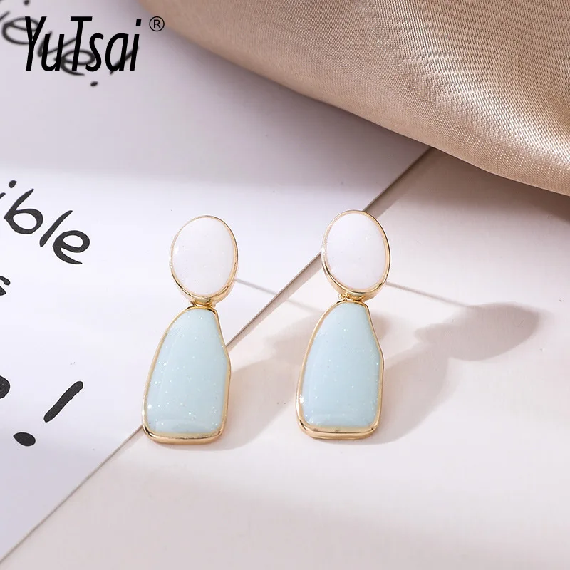 YUTSAI New Fashion Irregular Alloy Drop Earrings Geometric Drop Glaze Stud Earrings for Women Jewelry Gifts YT650
YUTSAI New Fashion Irregular Alloy Drop Earrings Geometric Drop Glaze Stud Earrings for Women Jewelry Gifts YT650
