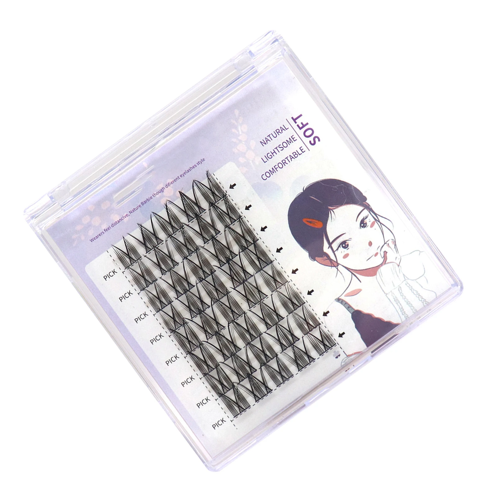 Long False Eyelashes for Women Eyes Looking Bigger Brighter Fuller for Party Cosplay Makeup Supplies PR Sale
Long False Eyelashes for Women Eyes Looking Bigger Brighter Fuller for Party Cosplay Makeup Supplies PR Sale