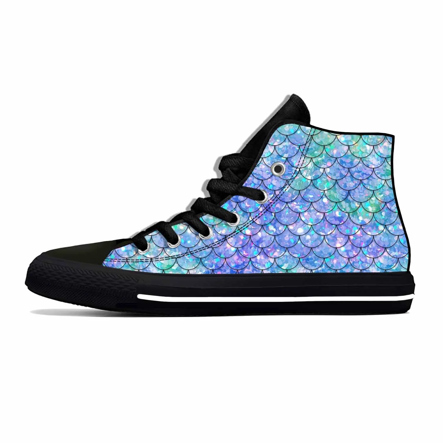 Mermazing Mermaid Fish Scales Scale Wave Japanese Casual Cloth Shoes High Top Comfortable Breathable 3D Print Men Women Sneakers
Mermazing Mermaid Fish Scales Scale Wave Japanese Casual Cloth Shoes High Top Comfortable Breathable 3D Print Men Women Sneakers