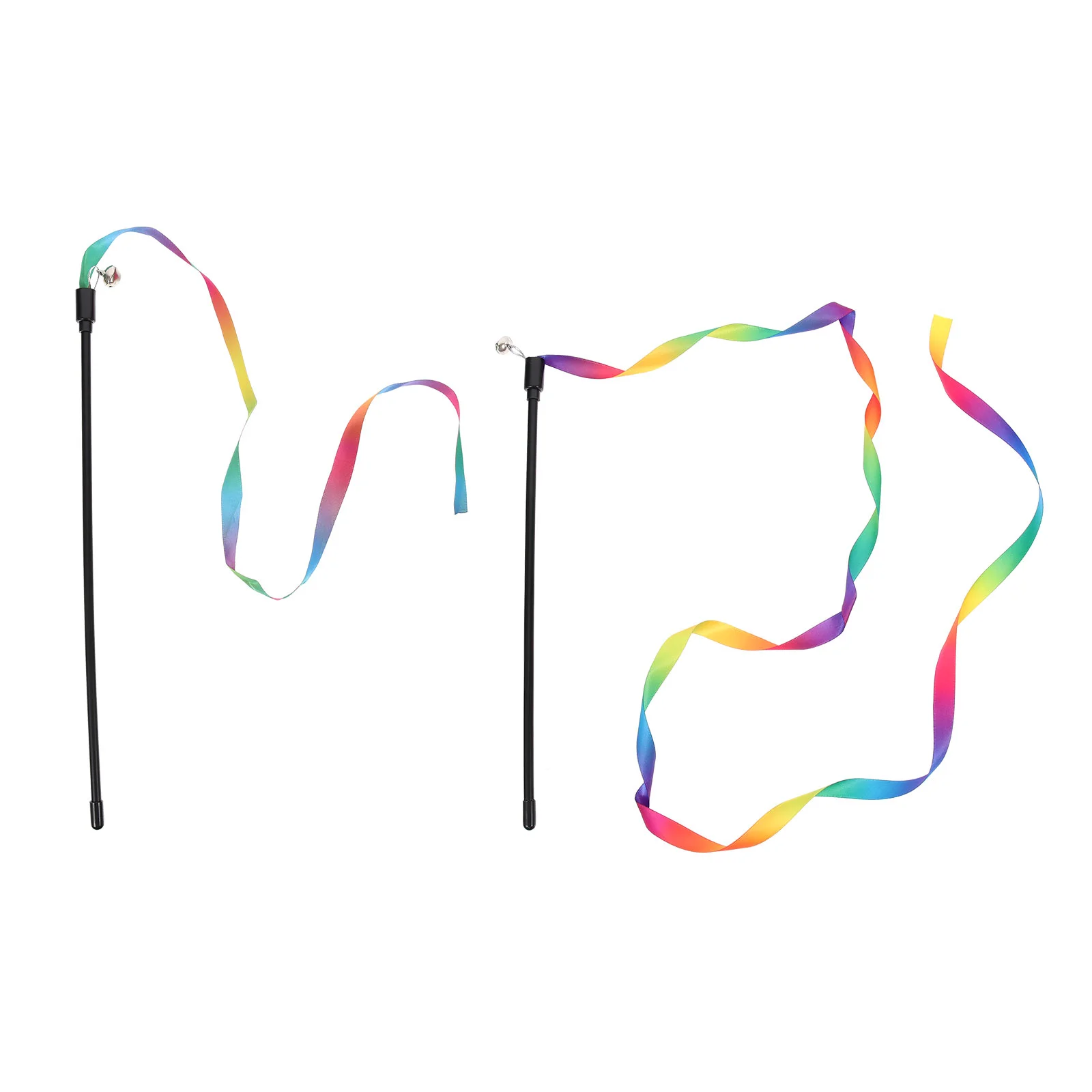 Cat Wand Teaserinteractive Kitten Rainbowstick Teasing Chaser Exercise Catcher Charmer String Rod Fishing Funny Ribbonpet
Cat Wand Teaserinteractive Kitten Rainbowstick Teasing Chaser Exercise Catcher Charmer String Rod Fishing Funny Ribbonpet