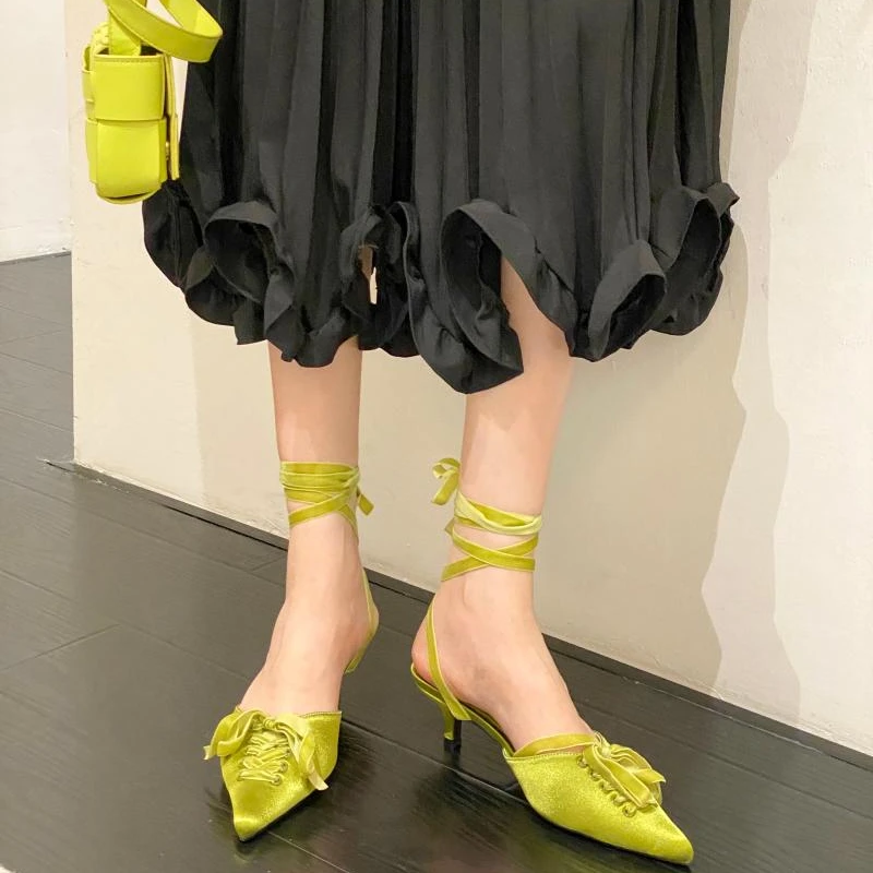 2022 Pointed Toe On Mules Shoes Round Heels Fashion Casual Summer Slippers Pumps women's high heels shoes for women
2022 Pointed Toe On Mules Shoes Round Heels Fashion Casual Summer Slippers Pumps women's high heels shoes for women