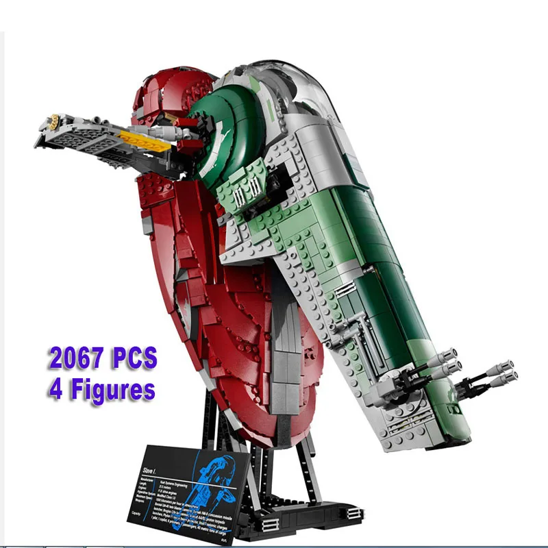 New IN STOCK Ucs Slave NO.1 Building Block Bricks MOC Educational Toys for Kids Movie Birthday Christmas Gifts Compatible 75060
New IN STOCK Ucs Slave NO.1 Building Block Bricks MOC Educational Toys for Kids Movie Birthday Christmas Gifts Compatible 75060