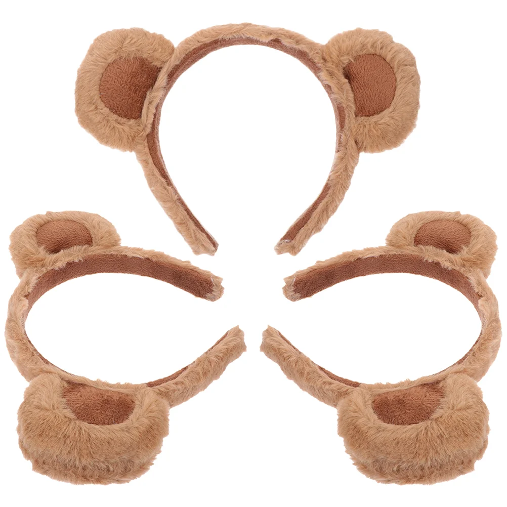 3Pcs Bear Ears Headband Women Girls Headband Cartoon Fluffy Headband Party Cosplay Headband Decor
3Pcs Bear Ears Headband Women Girls Headband Cartoon Fluffy Headband Party Cosplay Headband Decor