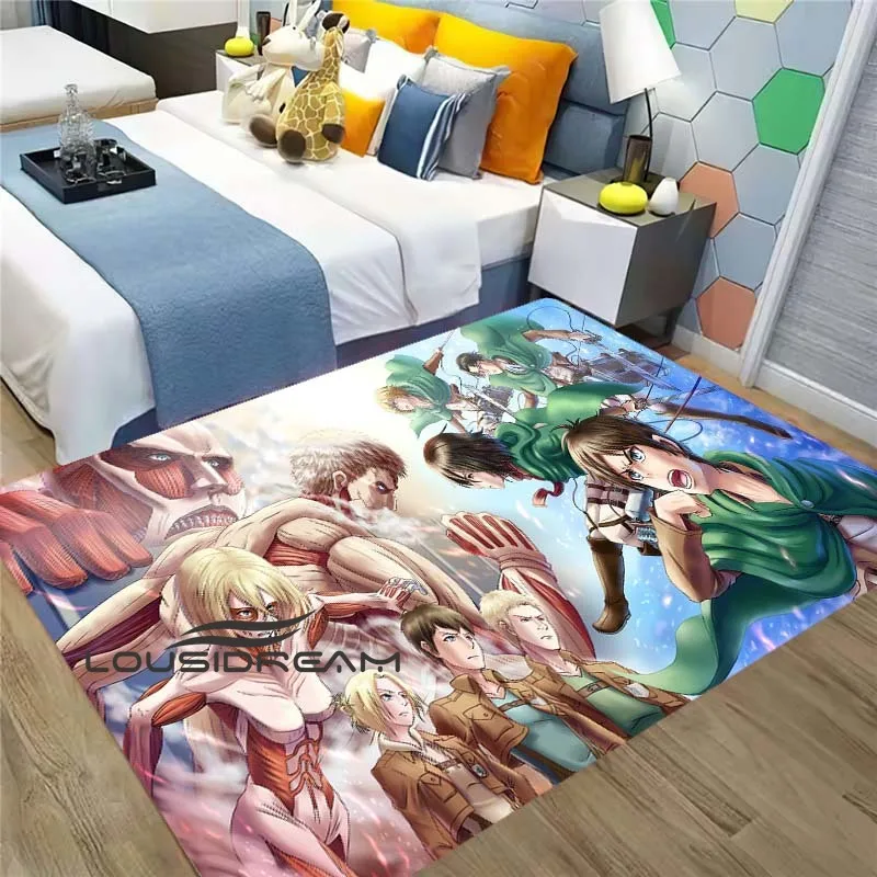 Attack on Titan Logo and Poster Cartoon Anime Large Area Carpet Dormitory Home Decor Living Room Carpet Bedroom Carpet Floor Mat
Attack on Titan Logo and Poster Cartoon Anime Large Area Carpet Dormitory Home Decor Living Room Carpet Bedroom Carpet Floor Mat