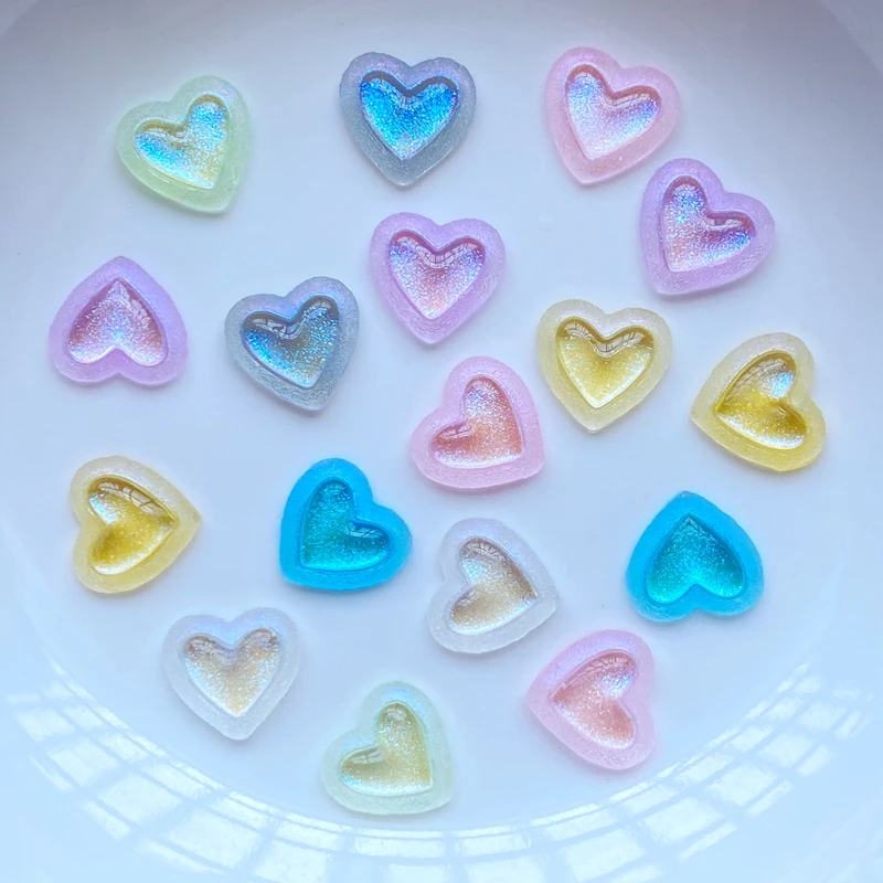 100Pcs New Cute Mixed Mini Shiny Heart Flat Back Resin Cabochons Scrapbooking DIY Jewelry Craft Decoration Accessorie 
100Pcs New Cute Mixed Mini Shiny Heart Flat Back Resin Cabochons Scrapbooking DIY Jewelry Craft Decoration Accessorie