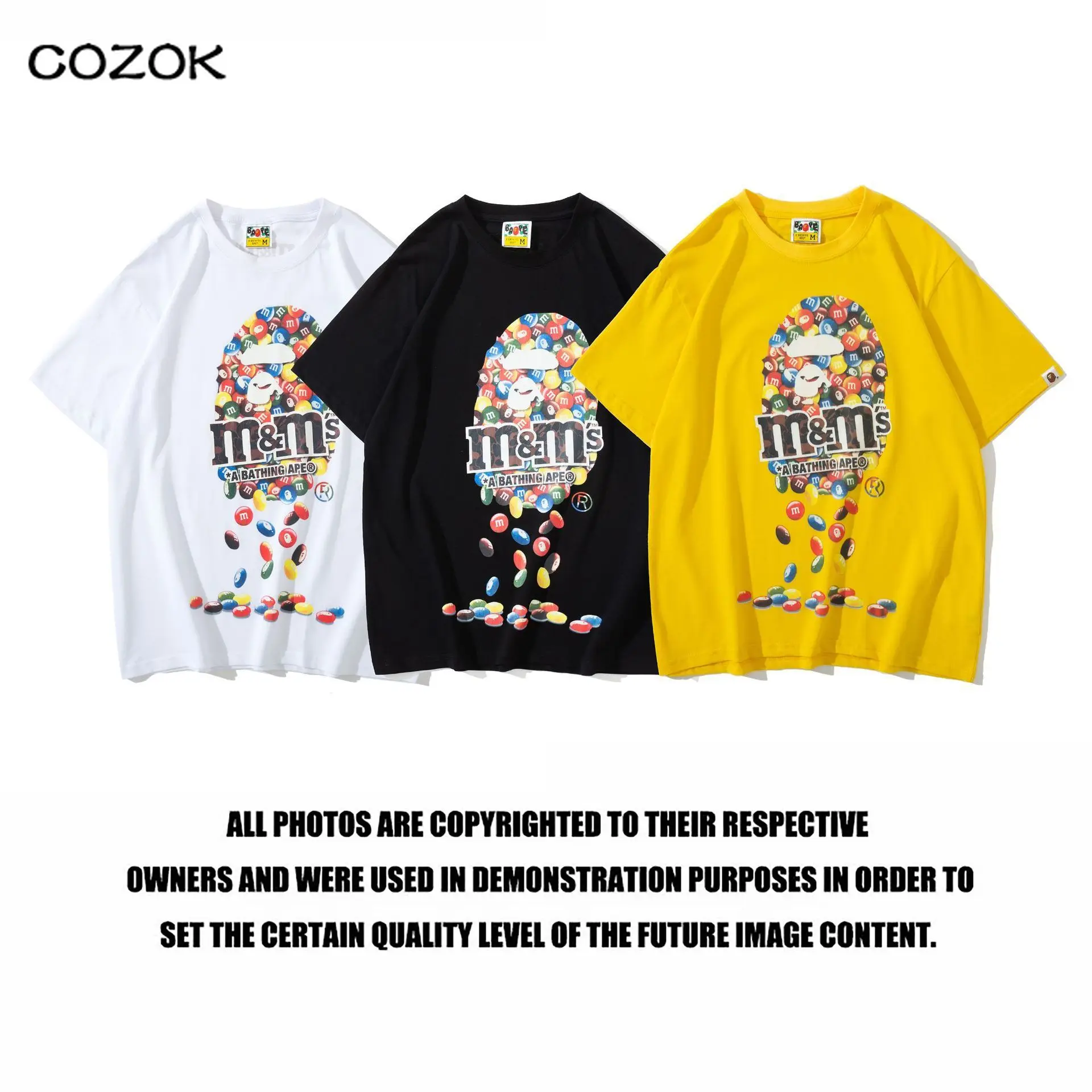 newPrinted cotton long sleeve Free shipping Trendy Brand BAPE Fashion Hip Hop High Quality Men and Women High Quality T-Shirts
newPrinted cotton long sleeve Free shipping Trendy Brand BAPE Fashion Hip Hop High Quality Men and Women High Quality T-Shirts