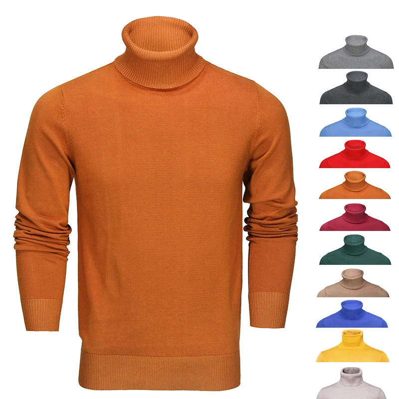 Simple Style Men's Turtleneck Sweater Warm and Comfortable Basic Bottoming Shirt Solid Color Autumn and Winter Male Clothing
Simple Style Men's Turtleneck Sweater Warm and Comfortable Basic Bottoming Shirt Solid Color Autumn and Winter Male Clothing