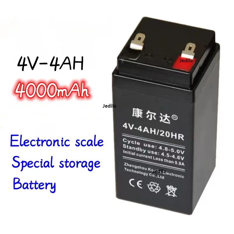 

New upgrade 4000mAh 4V pricing electronic scale table lead-acid battery Rechargeable Battery Emergency lamps children's toy car