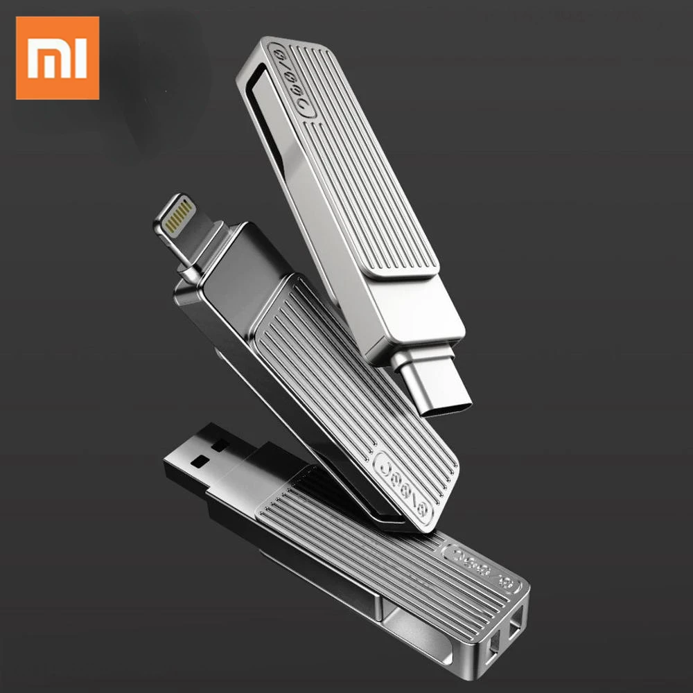 New Xiaomi Youpin Jesis 2-in-1 USB 3.1 To Type-C Dual Interface U-Disk Flash Drive 360 Rotation Memory Disk 120MB/S 32G 64G
New Xiaomi Youpin Jesis 2-in-1 USB 3.1 To Type-C Dual Interface U-Disk Flash Drive 360 Rotation Memory Disk 120MB/S 32G 64G