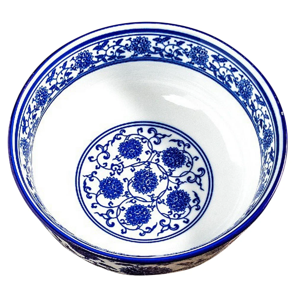 Blue White Porcelain Bowl Ramen Ceramic Noodle Bowls Kitchen Japanese Soup Porridge Compact Food
Blue White Porcelain Bowl Ramen Ceramic Noodle Bowls Kitchen Japanese Soup Porridge Compact Food