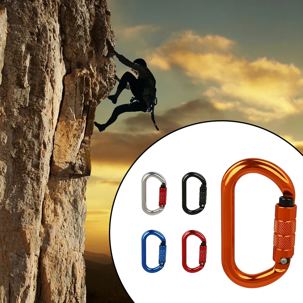 Carabiner 25KN Climbing Carabiner Auto Lock Carabiner O-shape Rappelling Locking Clip Safety Lock Outdoor Climbing Ascend
Carabiner 25KN Climbing Carabiner Auto Lock Carabiner O-shape Rappelling Locking Clip Safety Lock Outdoor Climbing Ascend