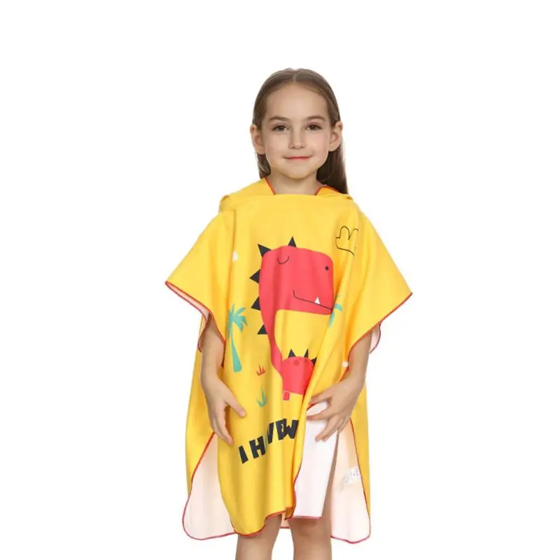 Toddler Kids Hooded Beach Towel Cute Cartoon Dinosaur Printed Pullover Swim Pool
Toddler Kids Hooded Beach Towel Cute Cartoon Dinosaur Printed Pullover Swim Pool