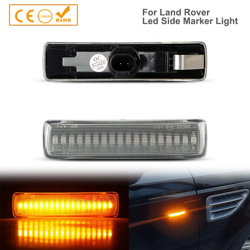 2pcs Dynamic Led Side Marker Repeater Light For Land Rover Range Rover Sport 2005-13 LR007954 / XGB000073
2pcs Dynamic Led Side Marker Repeater Light For Land Rover Range Rover Sport 2005-13 LR007954 / XGB000073