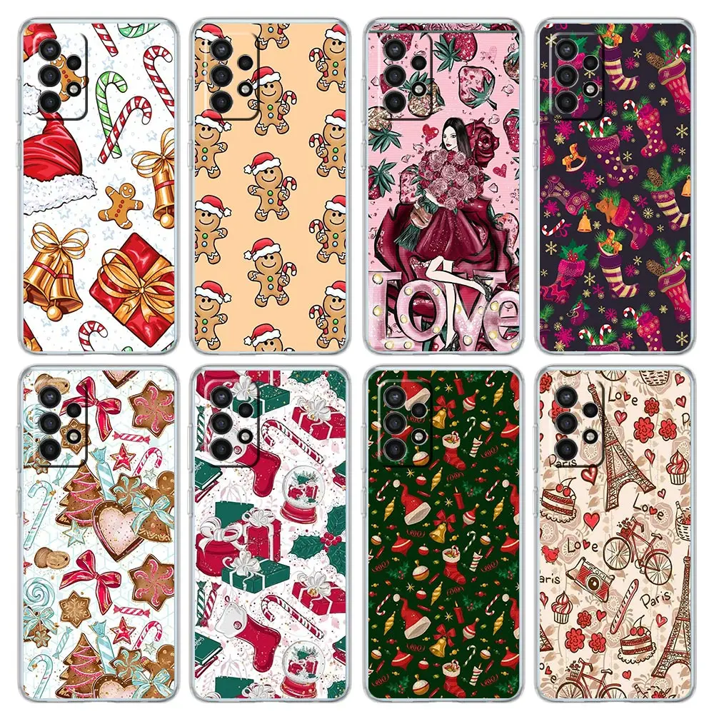 Merry Christmas Phone Case for Samsung Galaxy A53 A73 A13 A12 A51 A52 A50 A32 A31 A71 A70 A72 A21s A02s A22 A10 Cover Shell
Merry Christmas Phone Case for Samsung Galaxy A53 A73 A13 A12 A51 A52 A50 A32 A31 A71 A70 A72 A21s A02s A22 A10 Cover Shell