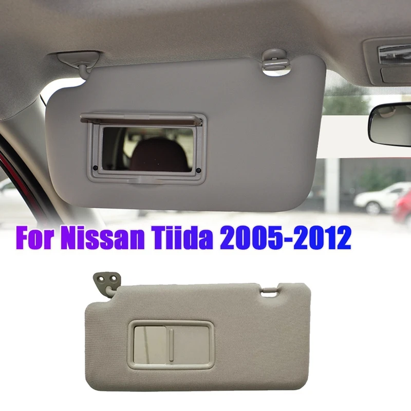 Автомобильный левый козырек от солнца с зеркалом 96401-ED500-A178 для Nissan Tiida 2005-2012, солнцезащитное зеркало для макияжа 96401ED500A178
Автомобильный левый козырек от солнца с зеркалом 96401-ED500-A178 для Nissan Tiida 2005-2012, солнцезащитное зеркало для макияжа 96401ED500A178