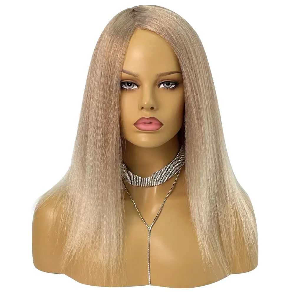 14 Inch Syntheic Blonde Yaki Hair Wig Natural Soft Afro Kinky Straight Hair Wigs For African Women Wigs Daily Use Saisity
14 Inch Syntheic Blonde Yaki Hair Wig Natural Soft Afro Kinky Straight Hair Wigs For African Women Wigs Daily Use Saisity