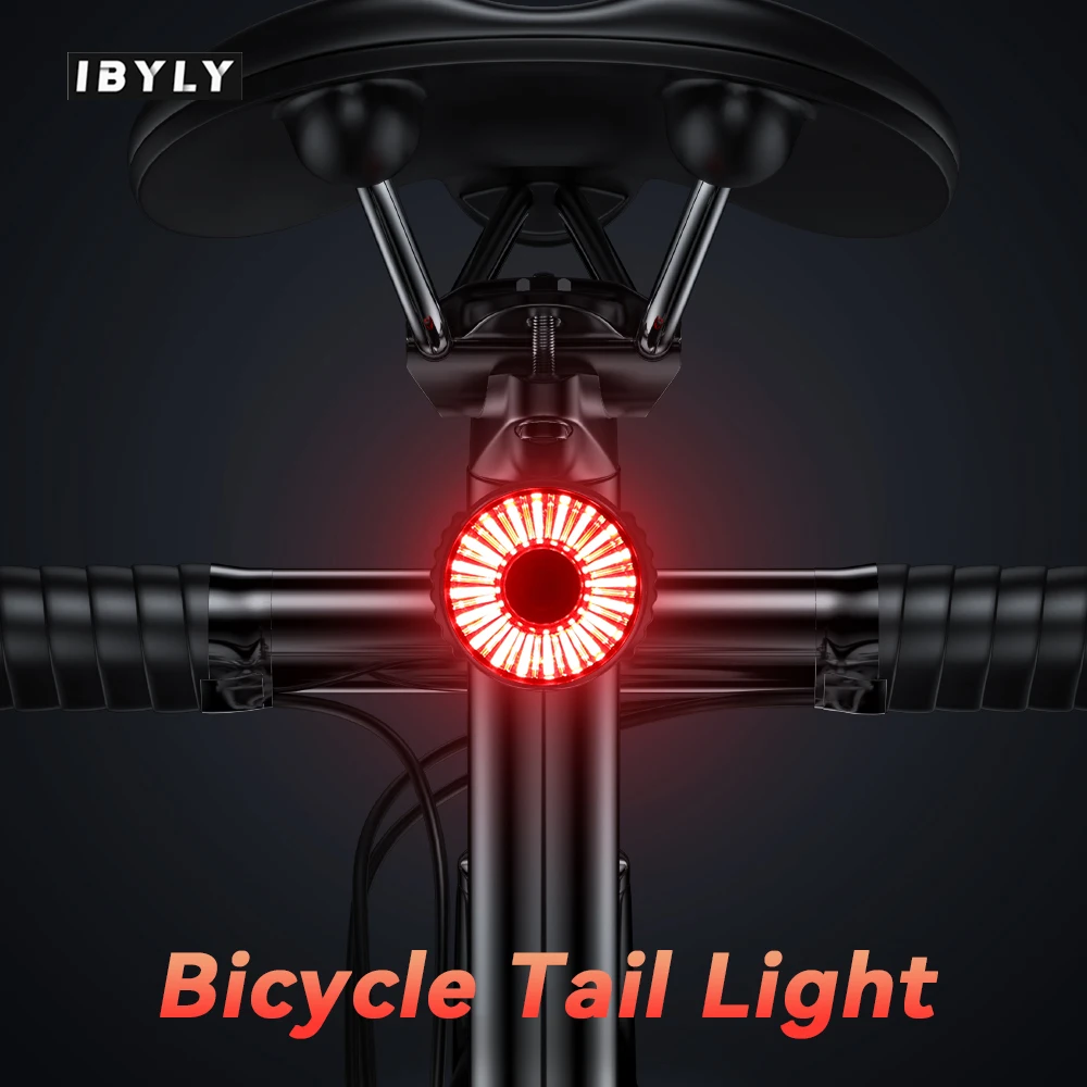 IBYLY Bicycle Rear Light IP65 Waterproof LED Bike Tail Light USB Rechargeable MTB Cycling Night Riding Lamp Bicycle Accessories
IBYLY Bicycle Rear Light IP65 Waterproof LED Bike Tail Light USB Rechargeable MTB Cycling Night Riding Lamp Bicycle Accessories