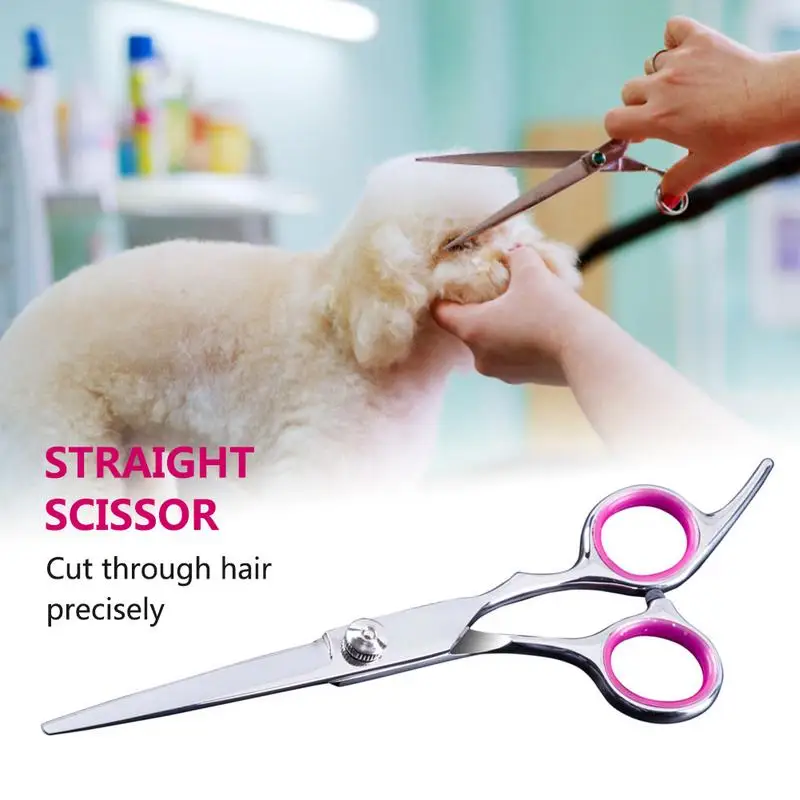 Pet Dog Hair Cut Scissors Set Stainless Steel Clippers Flat Tooth Cut Pet Kit Dogs Grooming Hair Cutting Scissor Set Beauty Tool
Pet Dog Hair Cut Scissors Set Stainless Steel Clippers Flat Tooth Cut Pet Kit Dogs Grooming Hair Cutting Scissor Set Beauty Tool