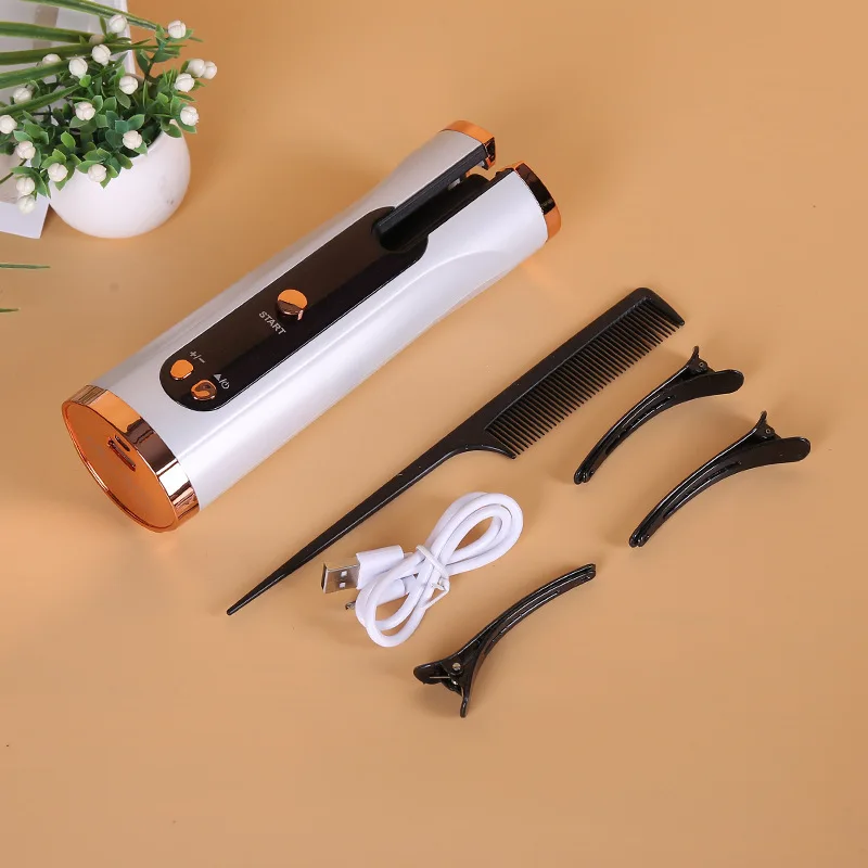 Automatic Rotating Hair Curler Rechargeable Ceramic Curling Iron Wireless Curls Waves Hair Styer Cordless Corrugation For Hair
Automatic Rotating Hair Curler Rechargeable Ceramic Curling Iron Wireless Curls Waves Hair Styer Cordless Corrugation For Hair