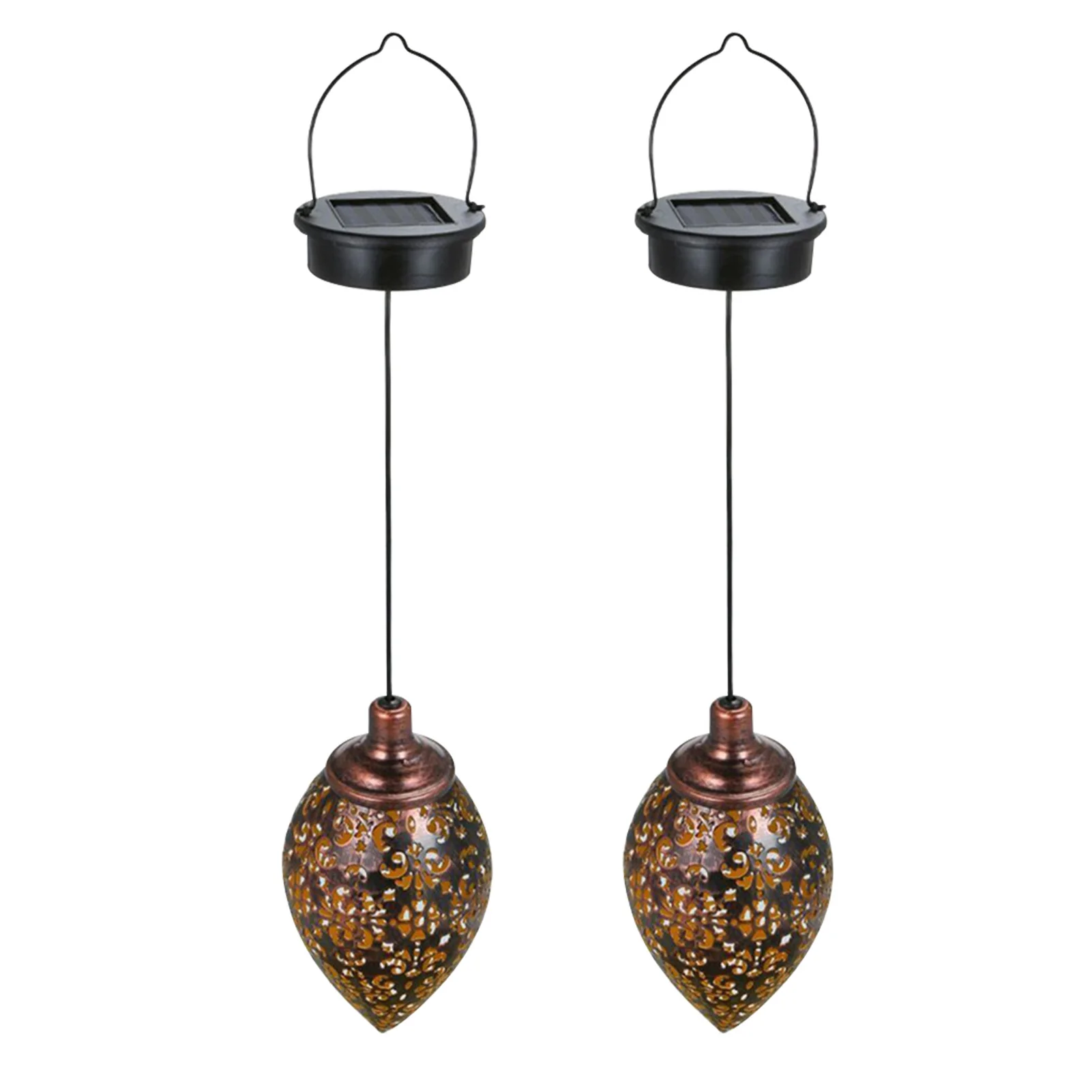 2pcs Hanging Solar Lights Home Decor Party Porch Backyards Iron Art Olive Shape Led Outdoor Garden Lantern Retro Waterproof
2pcs Hanging Solar Lights Home Decor Party Porch Backyards Iron Art Olive Shape Led Outdoor Garden Lantern Retro Waterproof