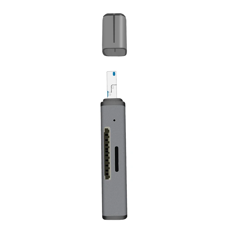 Lightweight Tf Card Space-saving Portable Multi-card Sd/tf Memory Card Laptop Accessories Usb Card Reader Super Speed
Lightweight Tf Card Space-saving Portable Multi-card Sd/tf Memory Card Laptop Accessories Usb Card Reader Super Speed
