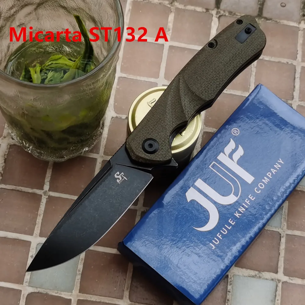 Карманный складной нож для кемпинга, охоты, сталь D2, Микарта G10 ST132
Карманный складной нож для кемпинга, охоты, сталь D2, Микарта G10 ST132