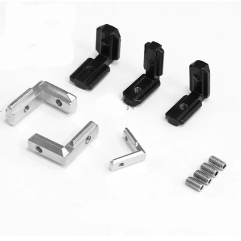 10pcs/lot L Shape Inner Corner Joint Bracket with Screw for 2020 3030 4040 Aluminum Extrusion Profile
10pcs/lot L Shape Inner Corner Joint Bracket with Screw for 2020 3030 4040 Aluminum Extrusion Profile