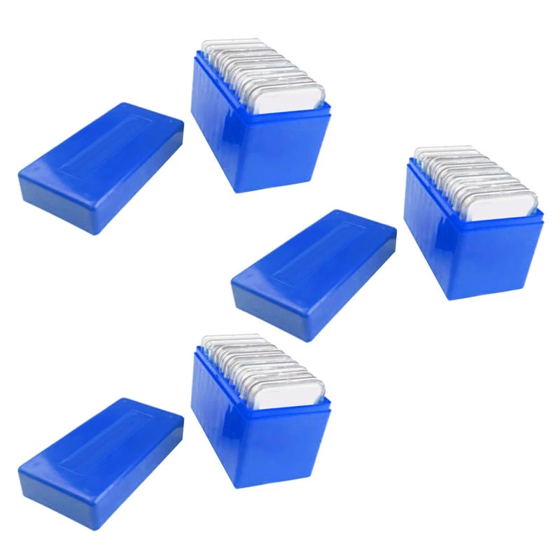 3X Square Plastic 10 Coin Capacity Holder Slab Storage Box Case Fit For PCCB NGC PCGS
3X Square Plastic 10 Coin Capacity Holder Slab Storage Box Case Fit For PCCB NGC PCGS