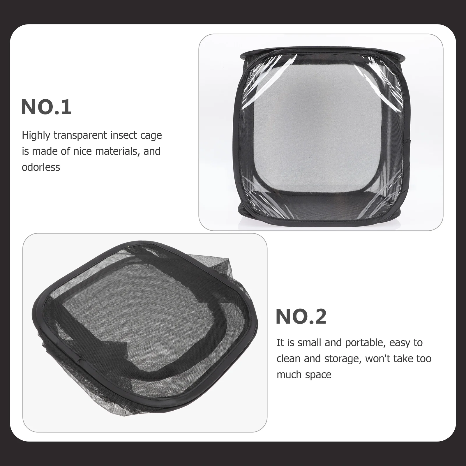 Cagehabitat Insect House Terrarium Collapsible Mesh Outdoor Carrier Observe Net Breathable Butterflies Viewingfoldable Poplarge
Cagehabitat Insect House Terrarium Collapsible Mesh Outdoor Carrier Observe Net Breathable Butterflies Viewingfoldable Poplarge