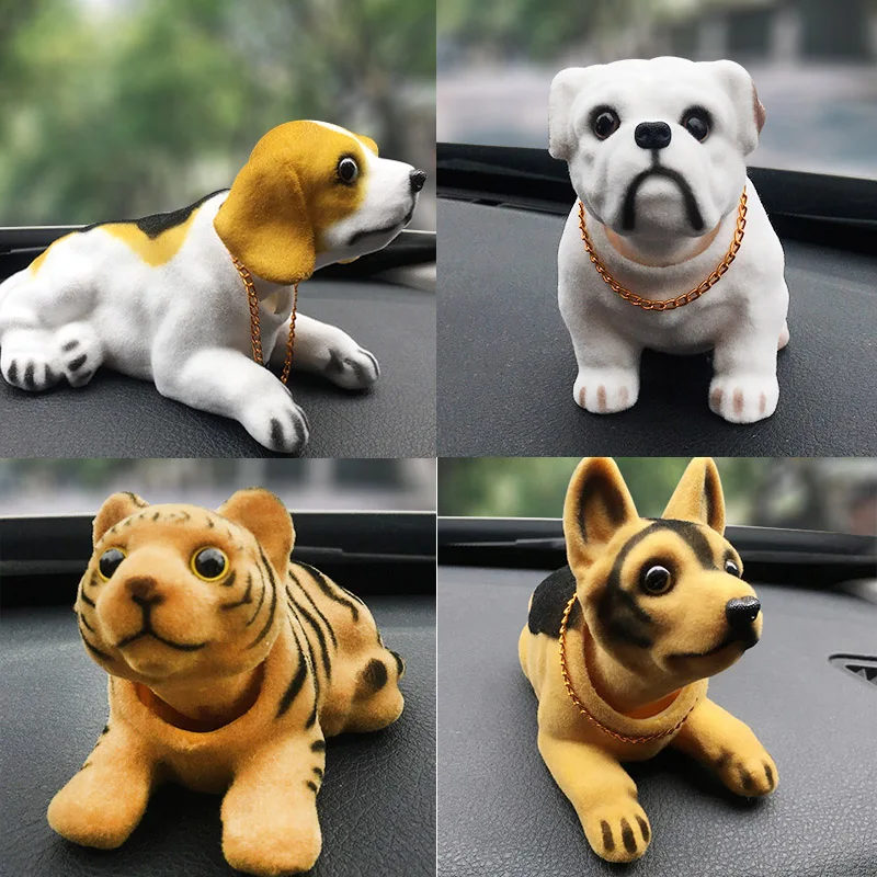 Nodding dog shaking his head tiger doll resin simulation dog toy dashboard decoration car ornaments cute girl car accessories
Nodding dog shaking his head tiger doll resin simulation dog toy dashboard decoration car ornaments cute girl car accessories